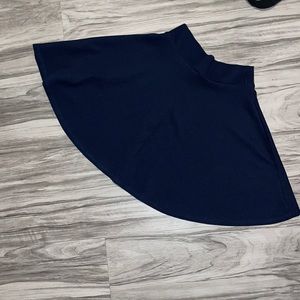 Blue soprano small mini skirt